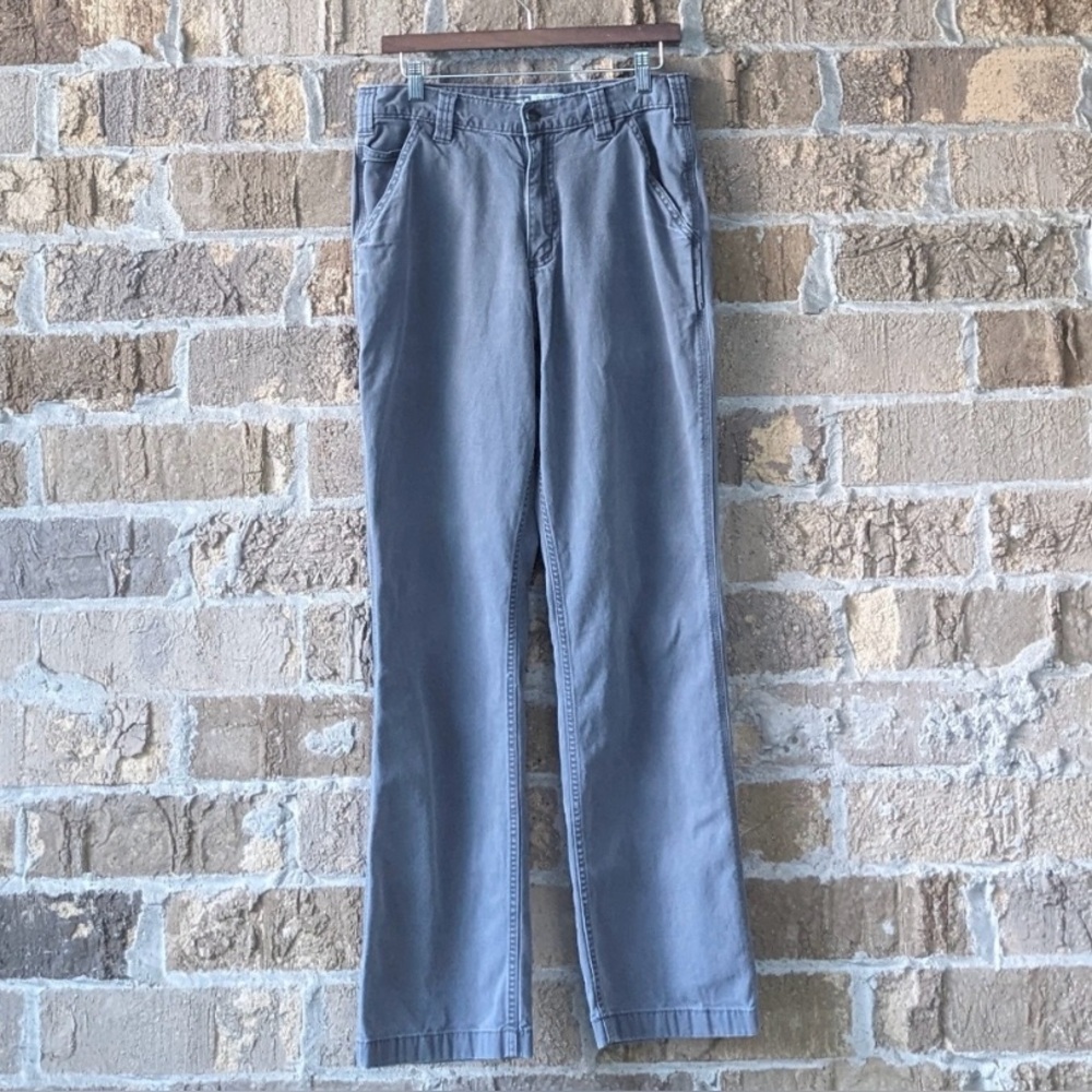 Carhartt Rugged Flex Relaxed Fit Canvas Work Pant W32 L34 Gravel Gray